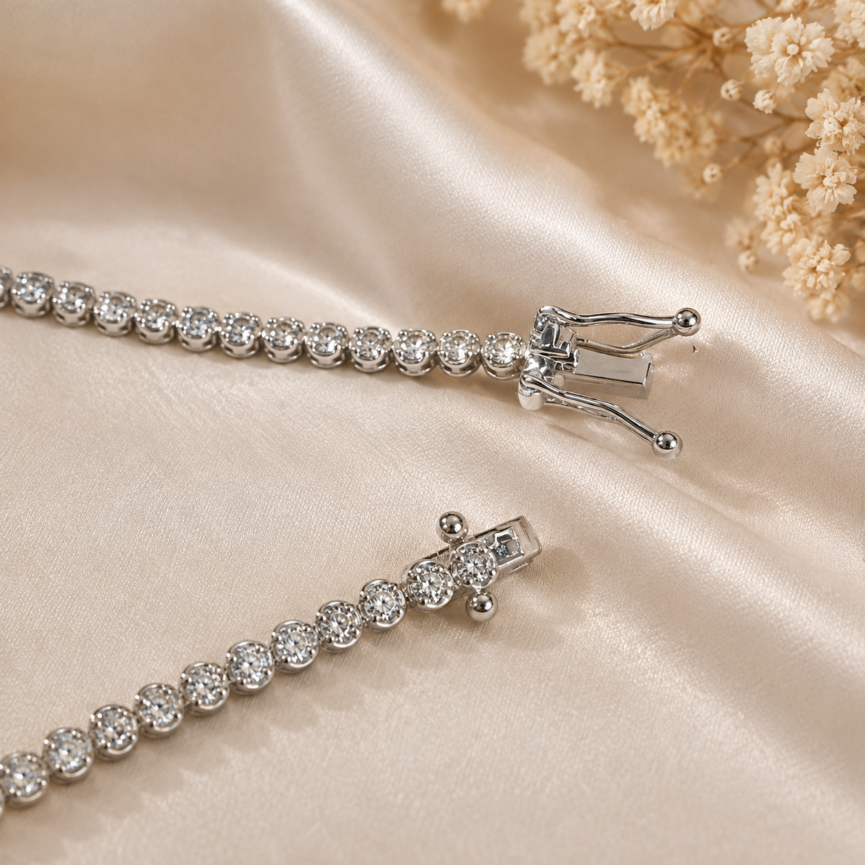 Natural diamond jewellery